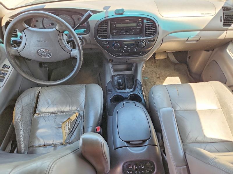 2003 Toyota Sequoia VIN 5TDBT44AX3S181720 COPART salvage auction — FRONT END, Nv - Certificate Of Title, sold $775 on 2026-07-09 (photo 8)