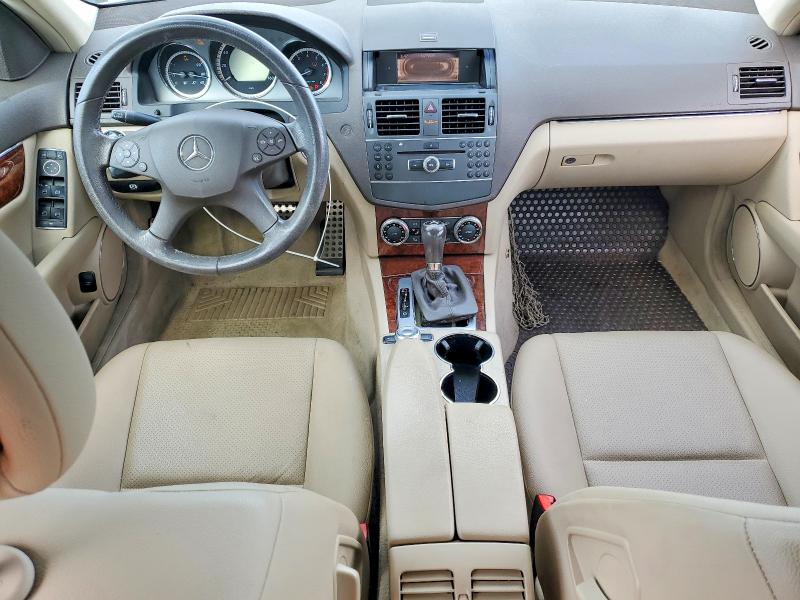 2011 Mercedes-benz C class VIN WDDGF5EB3BA479683 COPART salvage auction — FRONT END, FL - CERT OF TITLE SLVG REBUILDABLE, sold $1,050 on 2026-07-15 (photo 8)