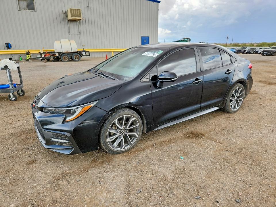 2022 Toyota Corolla VIN 5YFS4MCE1NP121628 COPART salvage auction — VANDALISM, MN - CERTIFICATE OF TITLE, sold $2,900 on 2026-07-24 (photo 1)