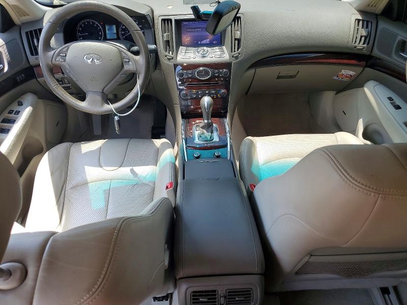 2013 Infiniti VIN JN1CV6AP8DM710360 COPART salvage auction — FRONT END, Nc - Salvage Certificate Of Title, sold $625 on 2026-07-30 (photo 8)