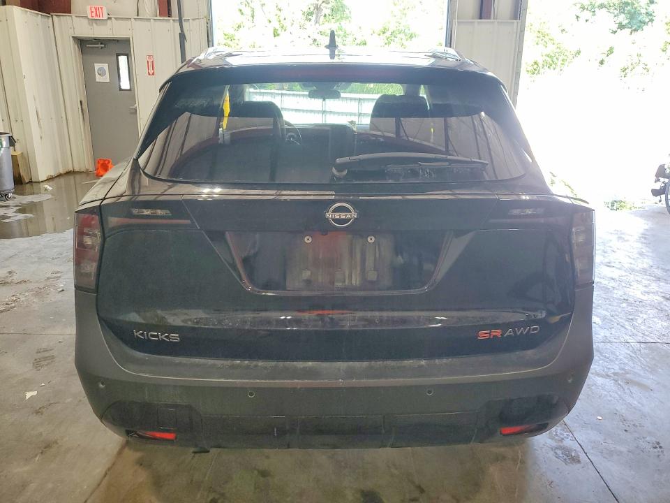 2025 Nissan Kicks VIN 3N8AP6DB3SL363224 COPART salvage auction — FRONT END, Ny - Mv907A W/Unsatisfied Lien, sold $8,300 on 2026-08-17 (photo 6)