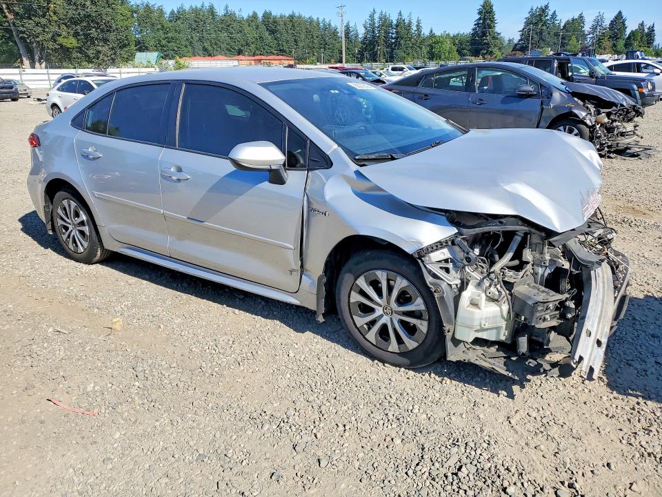 2020 Toyota Corolla VIN JTDEBRBE6LJ010012 COPART salvage auction — FRONT END, WA - BILL OF SALE, sold $2,450 on 2026-07-31 (photo 4)