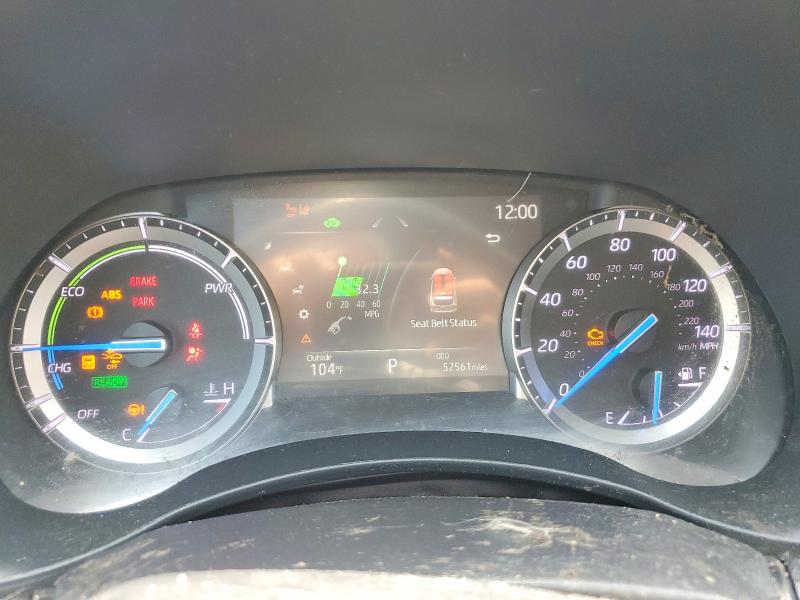 2022 Toyota Highlander hybrid VIN 5TDGARAH3NS512084 COPART salvage auction — FRONT END, GA - CERT OF TITLE-SALVAGE, sold $15,200 on 2026-07-14 (photo 9)
