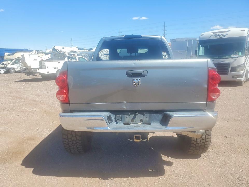 2007 Dodge Ram VIN 3D3KS29C17G732050 COPART salvage auction — HAIL, Co - Certificate Of Title, sold $11,300 on 2026-08-19 (photo 6)