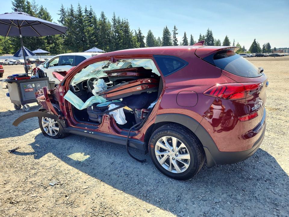 2020 Hyundai Tucson VIN KM8J2CA41LU087661 COPART salvage auction — FRONT END, Wa - Bill Of Sale-Parts Only, sold $350 on 2026-07-28 (photo 2)