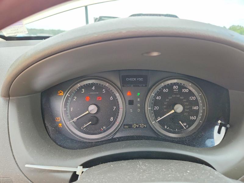 2007 Lexus Es 350 VIN JTHBJ46G072084321 COPART salvage auction — MINOR DENT/SCRATCHES, FL - CERTIFICATE OF TITLE, sold $850 on 2026-07-31 (photo 9)