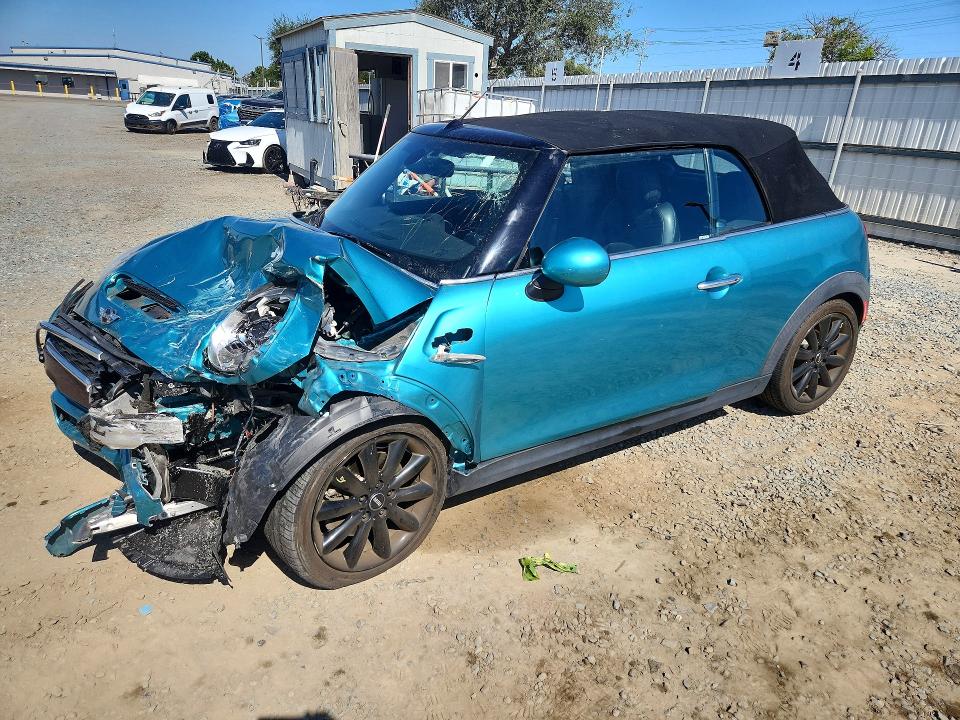 2018 Mini Cooper VIN WMWWG9C59J3E39120 COPART salvage auction — FRONT END, Ca - Salvage Certificate, sold $325 on 2026-07-31 (photo 1)