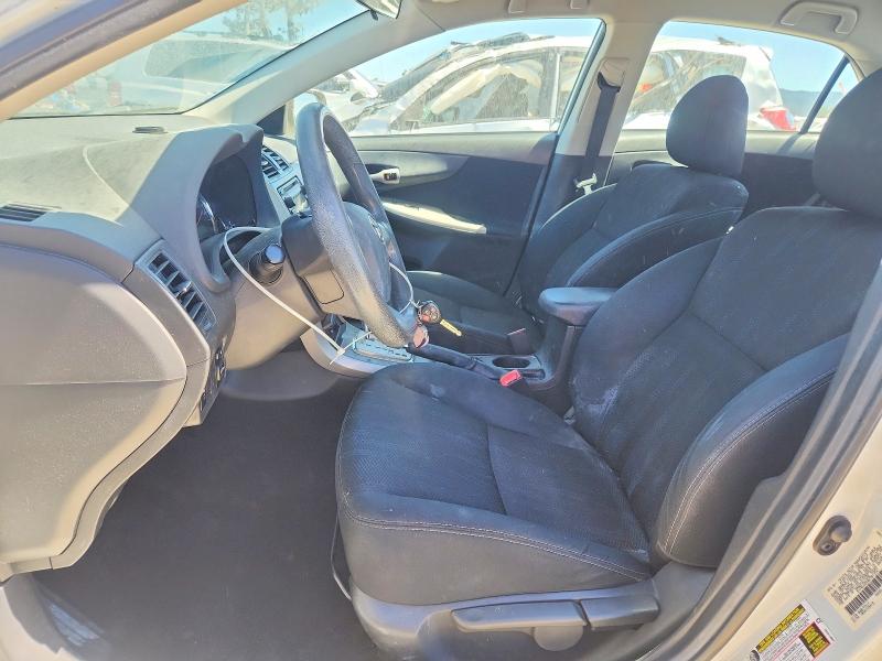 2012 Toyota Corolla VIN 5YFBU4EE0CP012541 COPART salvage auction — FRONT END, CA - SALVAGE CERTIFICATE, sold $60 on 2026-07-28 (photo 7)