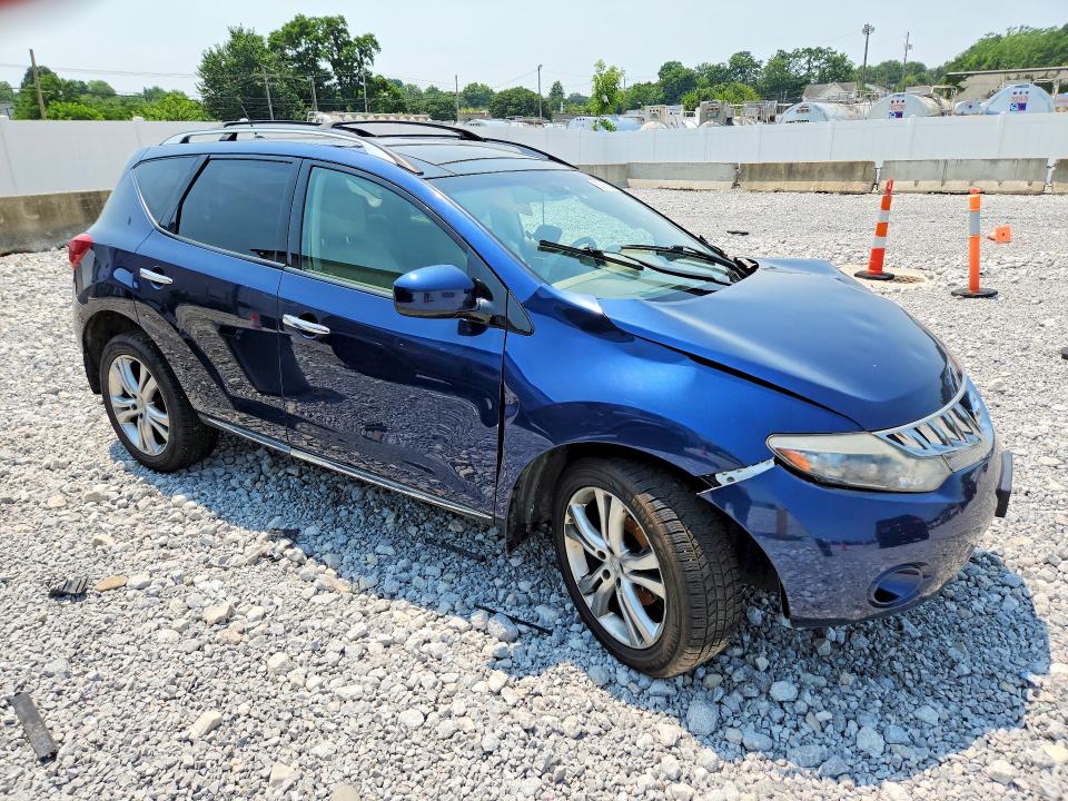 2010 Nissan Murano VIN JN8AZ1MW6AW106986 COPART salvage auction — FRONT END, OH - CERT OF TITLE-SALVAGE, sold $275 on 2026-07-31 (photo 4)