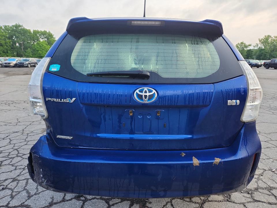 2013 Toyota Prius VIN JTDZN3EU6D3278489 COPART salvage auction — REAR END, Ny - Mv-907A Salvage Certificate, sold $425 on 2026-07-28 (photo 6)