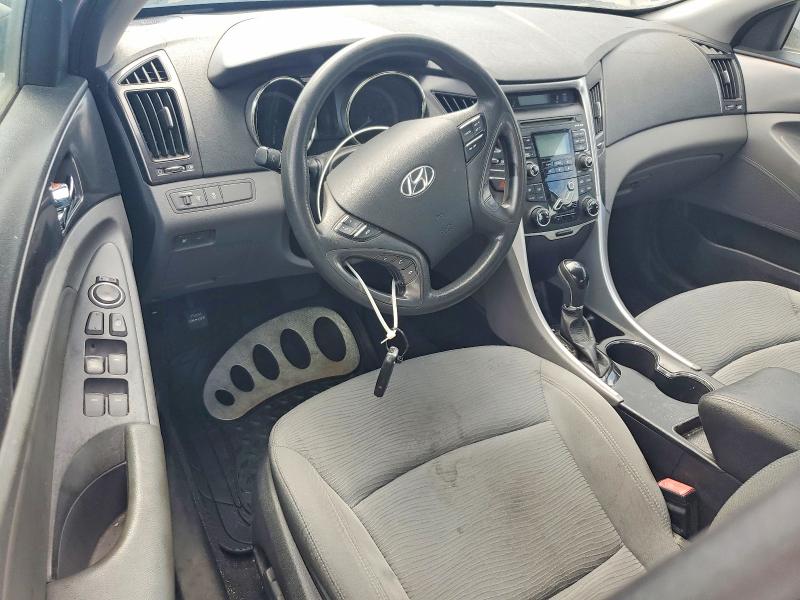 2011 Hyundai Sonata hybrid VIN KMHEC4A47BA000852 COPART salvage auction — FRONT END, CA - CERT OF TITLE-SALVAGED, sold $250 on 2026-07-24 (photo 8)