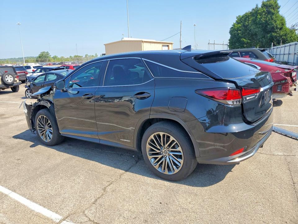 2022 Lexus Rx 450h VIN 2T2JGMDA2NC084440 COPART salvage auction — FRONT END, OH - CERT OF TITLE-SALVAGE, sold $25,750 on 2026-07-17 (photo 2)