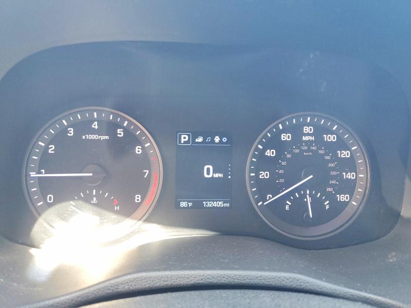 2016 Hyundai Tucson VIN KM8J33A42GU182913 COPART salvage auction — NORMAL WEAR, Ca - Dis/Dlr/Exp Only Clean Title (P), sold $1,700 on 2026-07-31 (photo 9)
