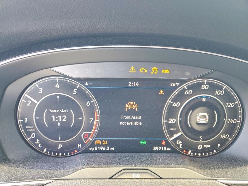 2019 Volkswagen Arteon VIN WVWSR7AN2KE021956 COPART salvage auction — SIDE, Ca - Salvage Certificate, sold $9,800 on 2026-08-21 (photo 9)