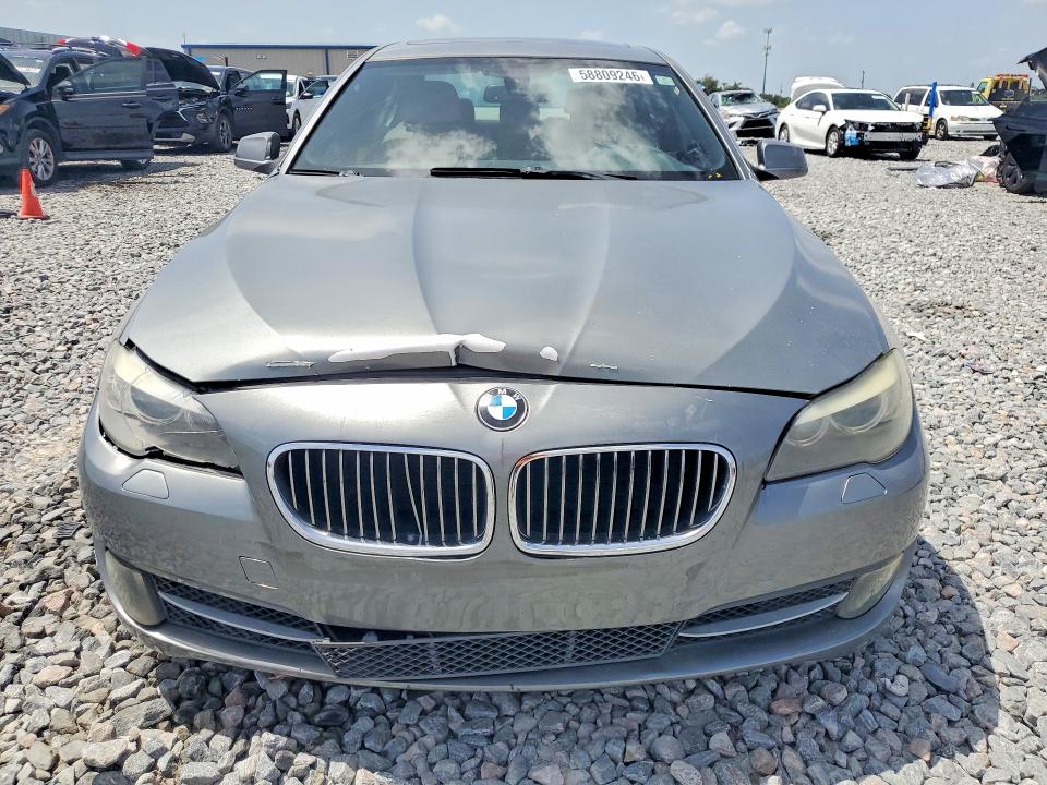 2011 BMW 5 series VIN WBAFR1C52BC260024 COPART salvage auction — REAR END, Fl - Cert Of Title Slvg Rebuildable, sold $425 on 2026-07-31 (photo 5)