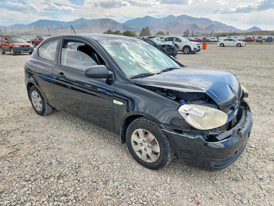 2008 Hyundai Accent VIN KMHCM36C78U086282 COPART salvage auction — FRONT END, UT - SALVAGE CERTIFICATE, sold $150 on 2026-07-17 (photo 4)