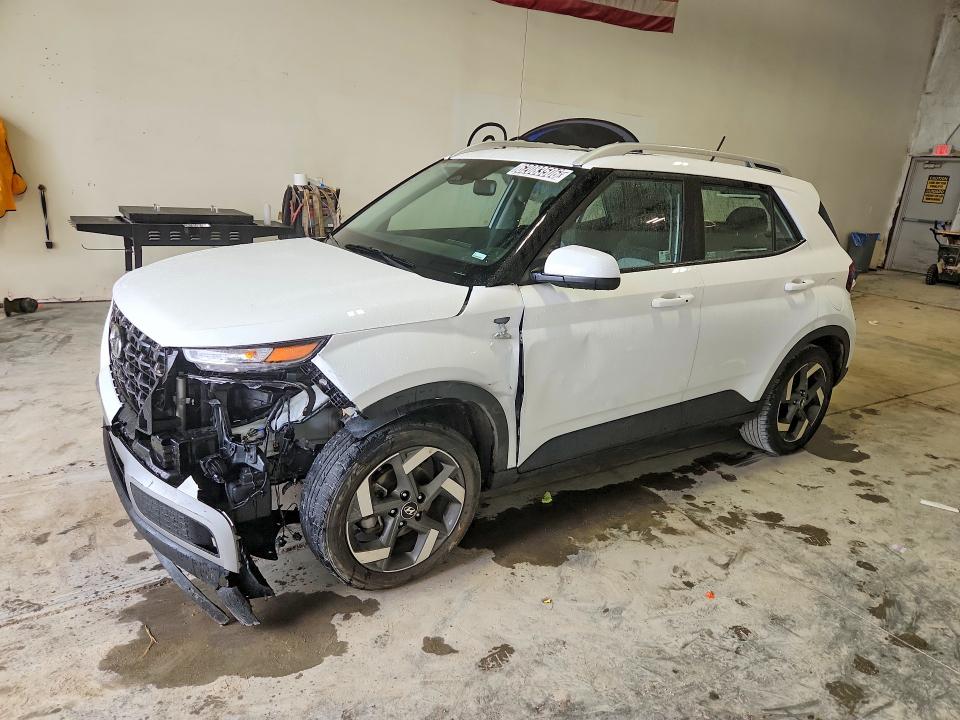 2025 Hyundai Venue VIN KMHRC8A35SU370406 COPART salvage auction — FRONT END, Al - Certificate Of Title, sold $11,000 on 2026-08-08 (photo 1)