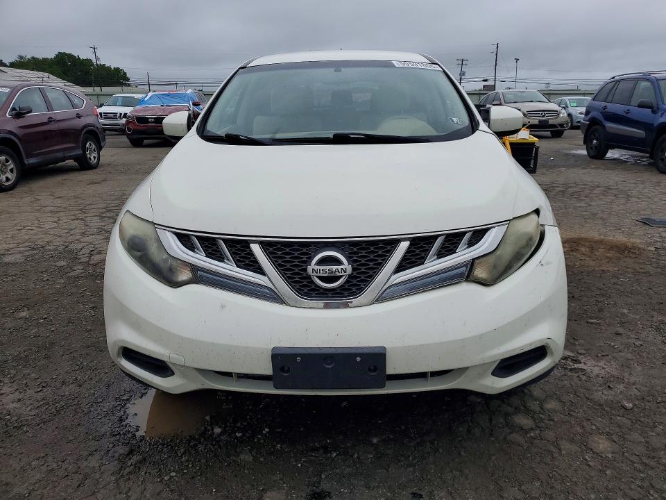 2011 Nissan Murano VIN JN8AZ1MW5BW187240 COPART salvage auction — FRONT END, Pa - Certificate Of Salvage, sold $425 on 2026-07-10 (photo 5)