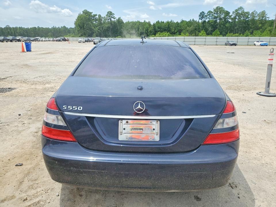 2007 Mercedes-benz S class VIN WDDNG71X17A070400 COPART salvage auction — FRONT END, Sc - Certificate Of Title, sold $500 on 2026-08-12 (photo 6)