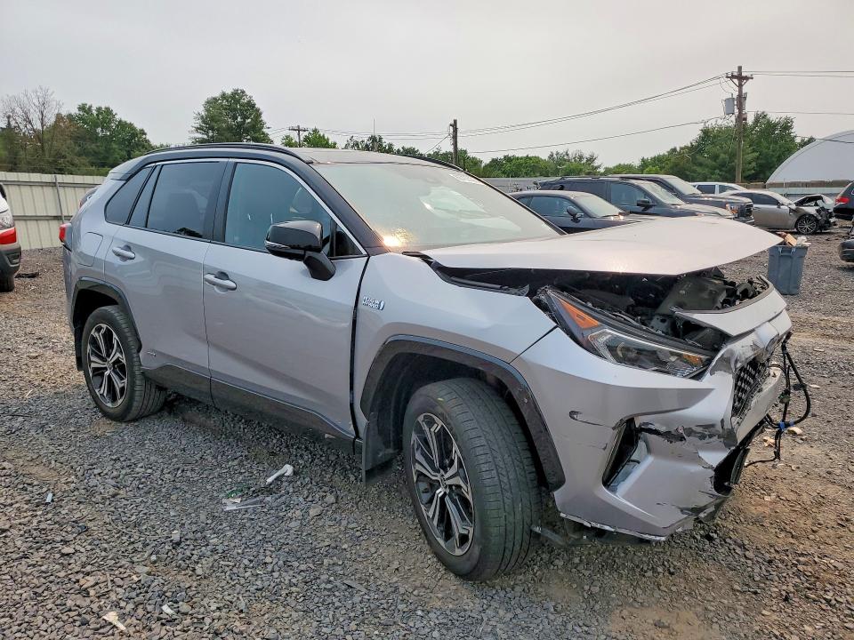 2021 Toyota Rav 4 VIN JTMFB3FV5MD052554 COPART salvage auction — FRONT END, Nj - Cert Of Title-Salvage, sold $3,950 on 2026-07-31 (photo 4)