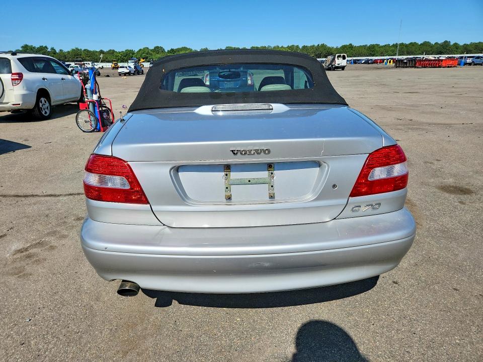 2004 Volvo C70 VIN YV1NC63D34J061755 COPART salvage auction — MINOR DENT/SCRATCHES, Ny - Certificate Of Title, sold $850 on 2026-08-05 (photo 6)