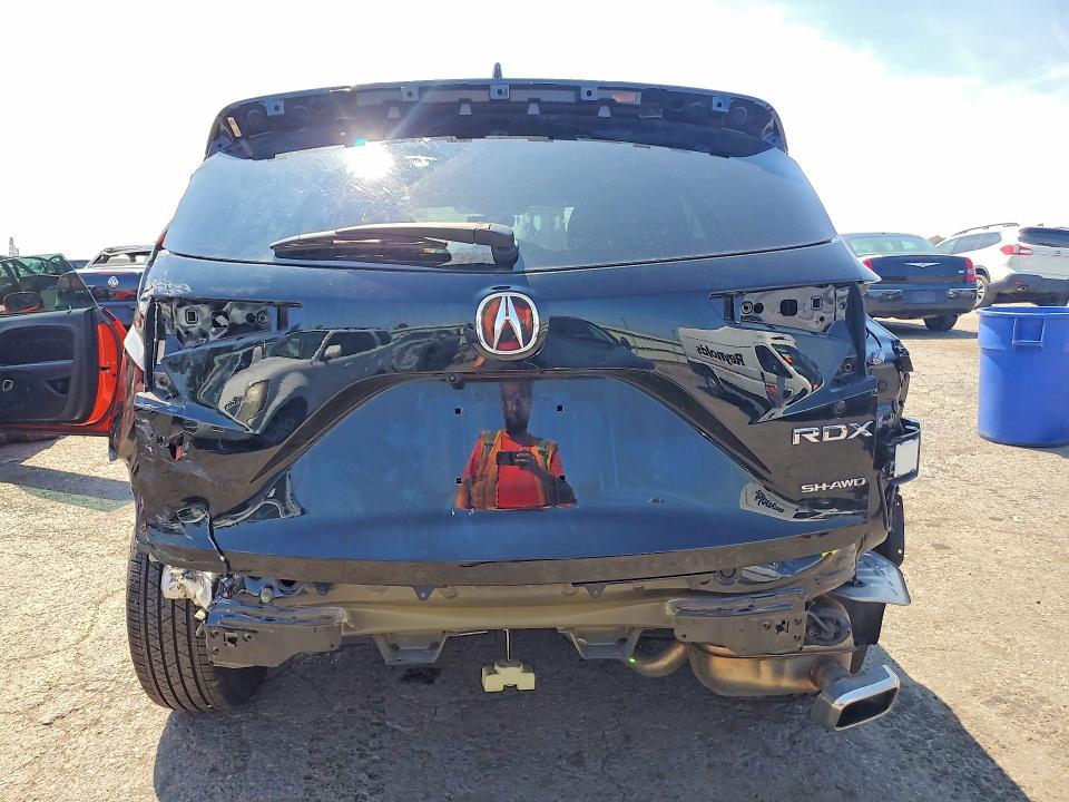 2025 Acura Rdx VIN 5J8TC2H48SL020460 COPART salvage auction — REAR END, Pa - Certificate Of Salvage, sold $13,200 on 2026-08-28 (photo 6)