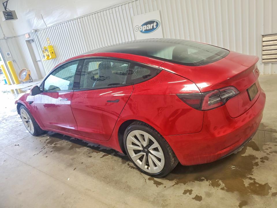 2022 Tesla Model 3 VIN 5YJ3E1EA8NF290387 COPART salvage auction — FRONT END, Fl - Dealer Only Clean Title, sold $150 on 2026-08-03 (photo 2)