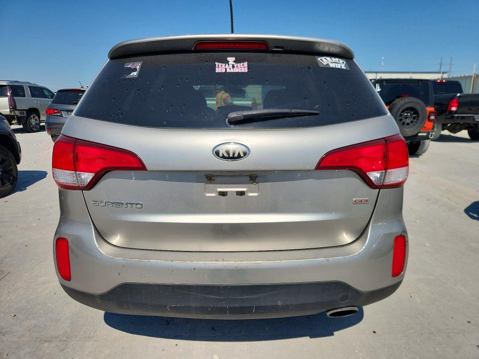 2014 Kia VIN 5XYKT3A69EG425030 COPART salvage auction — FRONT END, Tx - Certificate Of Title, sold $200 on 2026-07-10 (photo 6)