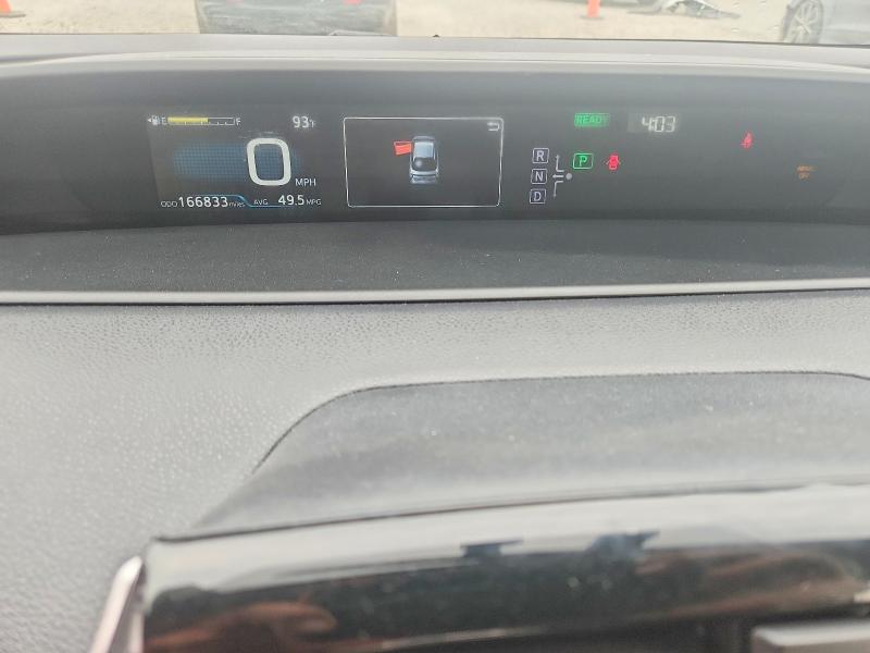 2016 Toyota Prius VIN JTDKARFU8G3519245 COPART salvage auction — HAIL, Co - Certificate Of Title, sold $3,650 on 2026-07-30 (photo 9)