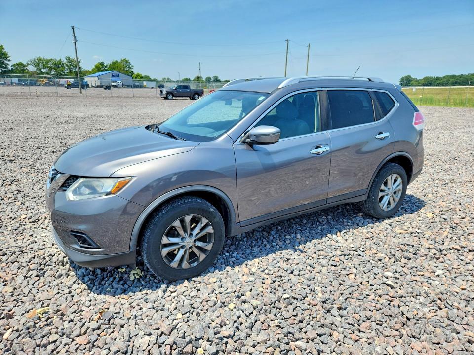 2016 Nissan Rogue VIN KNMAT2MV5GP677916 COPART salvage auction — SIDE, In - Certificate Of Title, sold $425 on 2026-07-28 (photo 1)