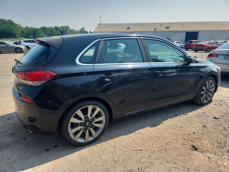 2018 Hyundai Elantra VIN KMHH55LC1JU076730 COPART salvage auction — WATER/FLOOD, PA - CERT OF SALVAGE-W=FLOOD VEH, sold $325 on 2026-07-27 (photo 3)