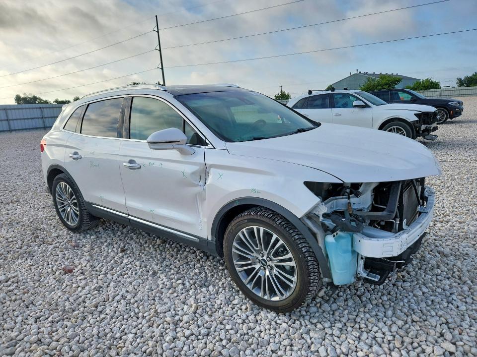 2018 Lincoln Mkx VIN 2LMPJ6LR7JBL23129 COPART salvage auction — FRONT END, Tx - Salvage Vehicle Title, sold $2,650 on 2026-07-30 (photo 4)