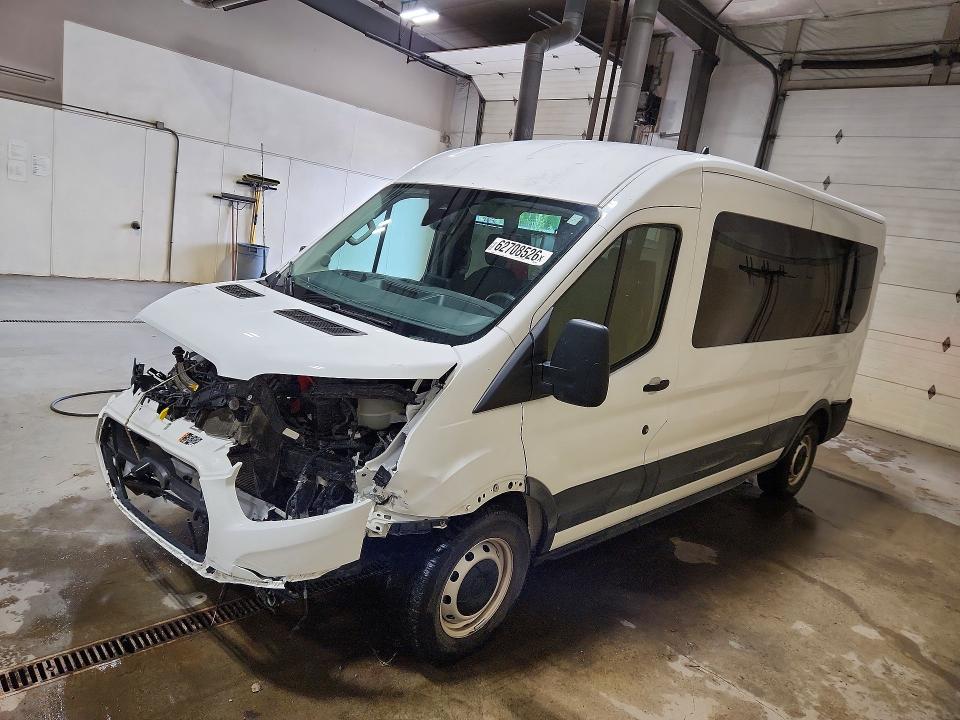 2020 Ford Transit VIN 1FBAX2C89LKB08997 COPART salvage auction — FRONT END, Ak - Bill Of Sale- Salvage, sold $6,000 on 2026-08-04 (photo 1)