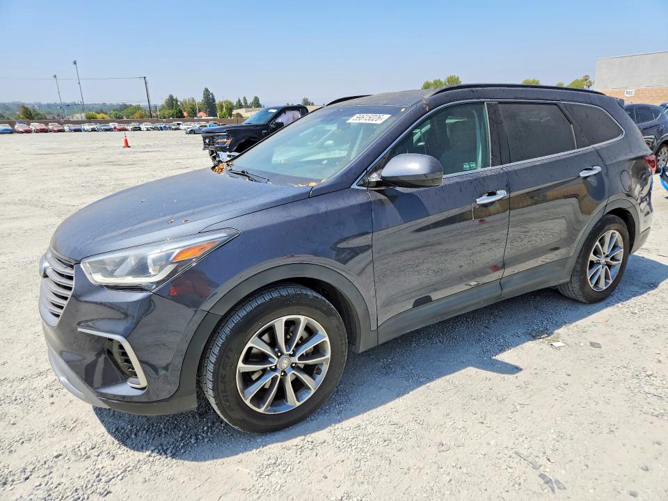 2017 Hyundai Santa fe VIN KM8SM4HF7HU206171 COPART salvage auction — MECHANICAL, NV - DIS/DLR/EXP ONLY CLEAN TITLE, sold $2,350 on 2026-07-15 (photo 1)