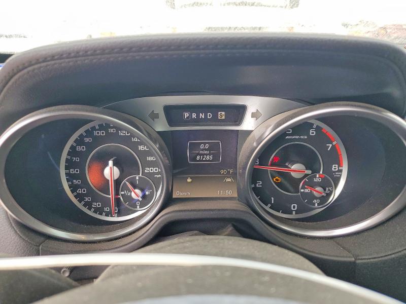 2013 Mercedes-benz Sl-klasse amg VIN WDDJK7EA5DF010251 COPART salvage auction — SIDE, Tx - Salvage Vehicle Title, sold $15,300 on 2026-08-03 (photo 9)