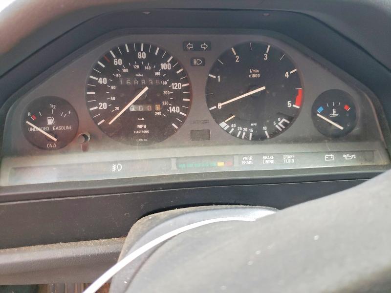 1987 BMW 3 series VIN WBAAB6402H1689134 COPART salvage auction — FRONT END, Ct - Certificate Of Title, sold $500 on 2026-07-31 (photo 9)