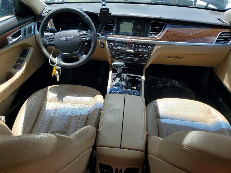 2018 Genesis G80 VIN KMHGN4JE7JU271001 COPART salvage auction — MECHANICAL, Ga - Certificate Of Title, sold $3,300 on 2026-07-29 (photo 8)
