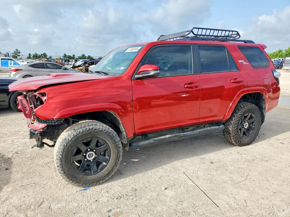 2023 Toyota 4runner VIN JTERU5JRXP6149508 COPART salvage auction — FRONT END, Tx - Salvage Vehicle Title, sold $8,500 on 2026-07-28 (photo 1)