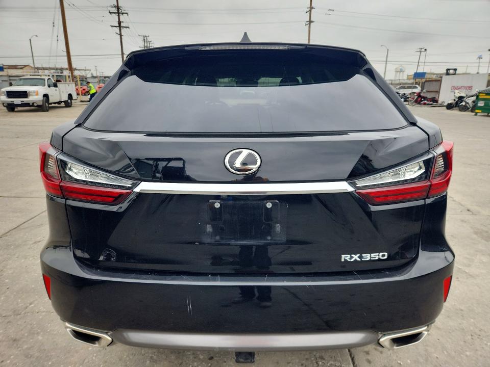 2017 Lexus Rx VIN 2T2ZZMCA0HC074024 COPART salvage auction — FRONT END, Ca - Salvage Certificate, sold $12,900 on 2026-07-09 (photo 6)