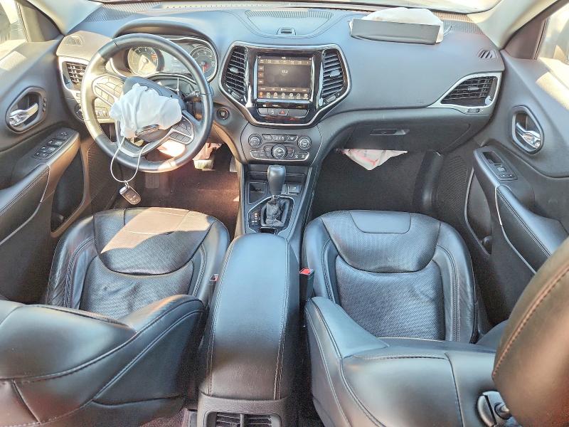 2019 Jeep Cherokee VIN 1C4PJLDB9KD184052 COPART salvage auction — FRONT END, Pa - Certificate Of Salvage, sold $0 on 2026-09-16 (photo 8)