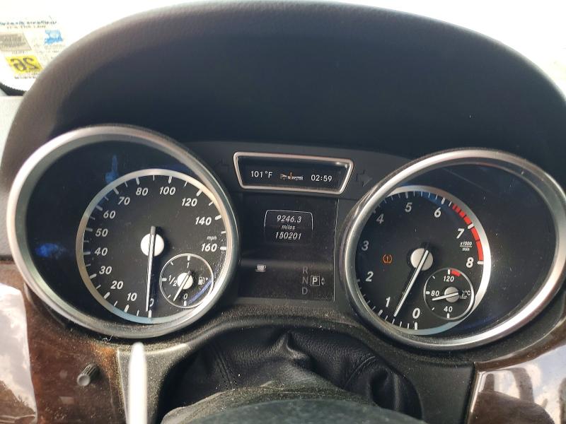 2013 Mercedes-benz M-klasse VIN 4JGDA5JB4DA144190 COPART salvage auction — REAR END, La - Cert Of Title-Salvage, sold $3,450 on 2026-07-10 (photo 9)