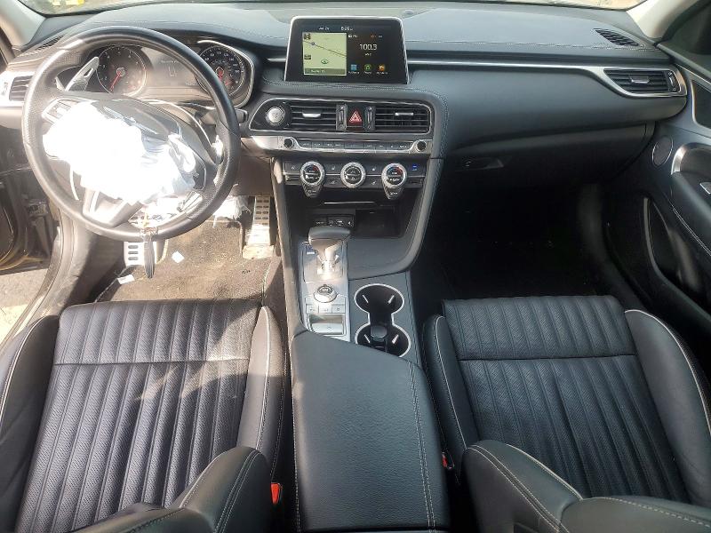 2019 Genesis G70 VIN KMTG74LE1KU025091 COPART salvage auction — FRONT END, Mi - Certificate Of Title, sold $6,700 on 2026-08-28 (photo 8)