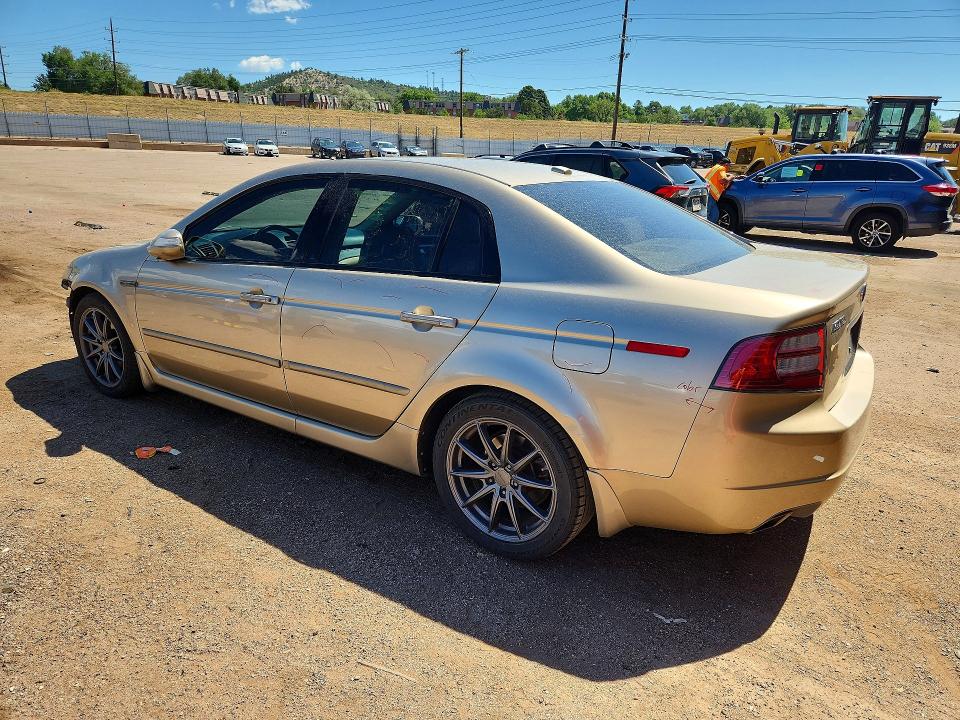 2007 Acura Tl VIN 19UUA66287A036650 COPART salvage auction — FRONT END, Co - Salvage Title, sold $325 on 2026-08-03 (photo 2)