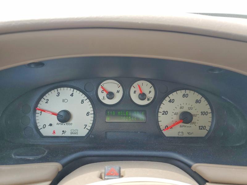 2007 Ford Taurus VIN 1FAFP56U27A217993 COPART salvage auction — HAIL, Ia - Certificate Of Title, sold $350 on 2026-07-08 (photo 9)