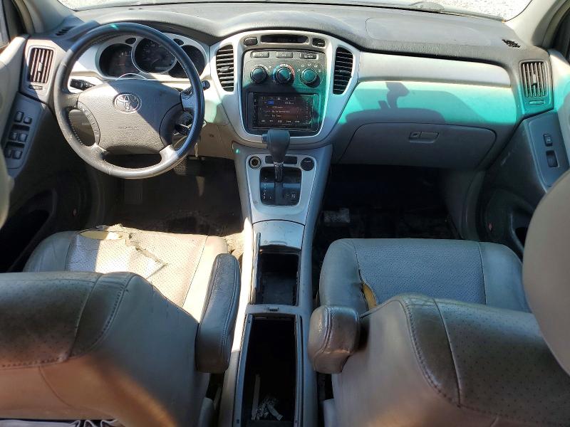2007 Toyota Highlander VIN JTEEP21A570216338 COPART salvage auction — FRONT END, Nc - Certificate Of Title, sold $924 on 2026-07-14 (photo 8)
