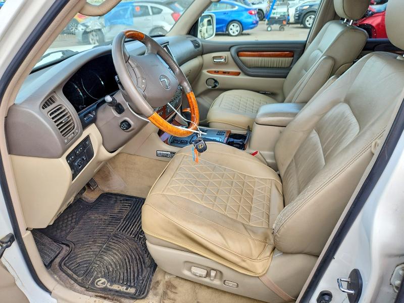 2006 Lexus Lx VIN JTJHT00W364006064 COPART salvage auction — MINOR DENT/SCRATCHES, Mi - Certificate Of Title, sold $900 on 2026-07-31 (photo 7)