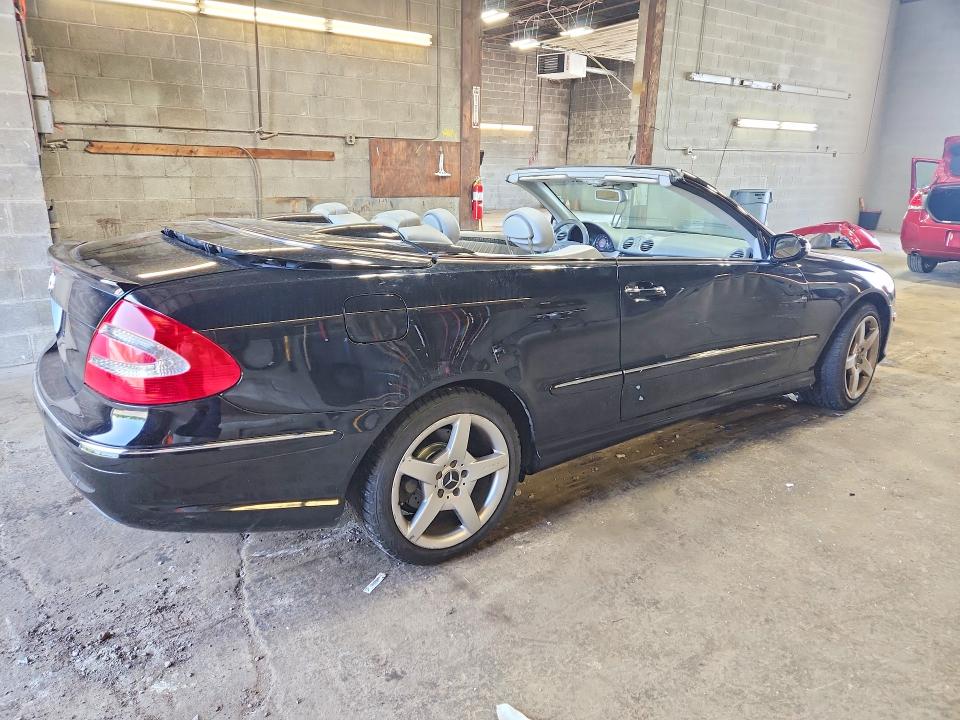 2005 Mercedes-benz Clk-class VIN WDBTK75J75F146724 COPART salvage auction — SIDE, NY - MV-907A SALVAGE CERTIFICATE, sold $800 on 2026-07-20 (photo 3)