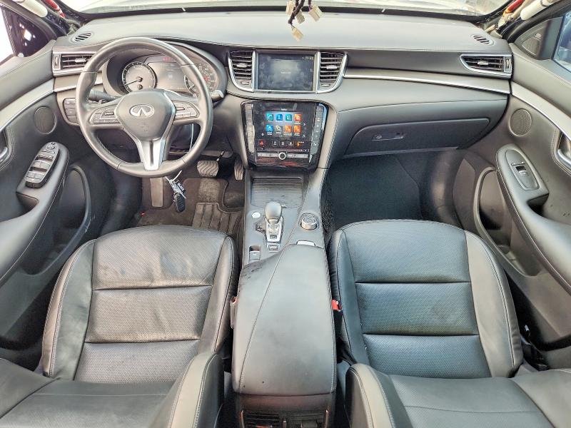 2023 Infiniti Qx55 VIN 3PCAJ5JR6PF115578 COPART salvage auction — SIDE, TX - SALVAGE VEHICLE TITLE (P), sold $7,700 on 2026-08-21 (photo 8)