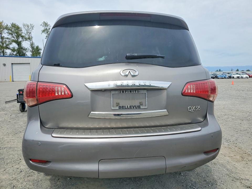 2012 Infiniti Qx56 VIN JN8AZ2NC9C9316459 COPART salvage auction — FRONT END, Wa - Vehicle Cert Of Ownership-Titl, sold $300 on 2026-07-27 (photo 6)