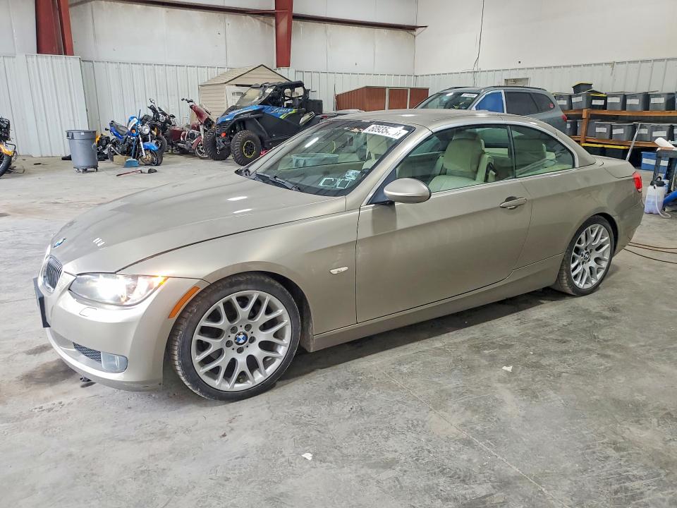2009 BMW 3er VIN WBAWR33559PX75498 COPART salvage auction — FRONT END, Ny - Mv-907A Salvage Certificate, sold $1,900 on 2026-07-20 (photo 1)